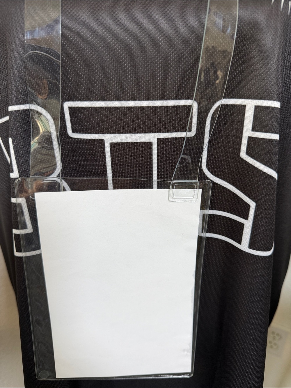 BTS RM Black Sleeveless Jersey + Clear Photo Card Lanyard - Picture 11 of 14